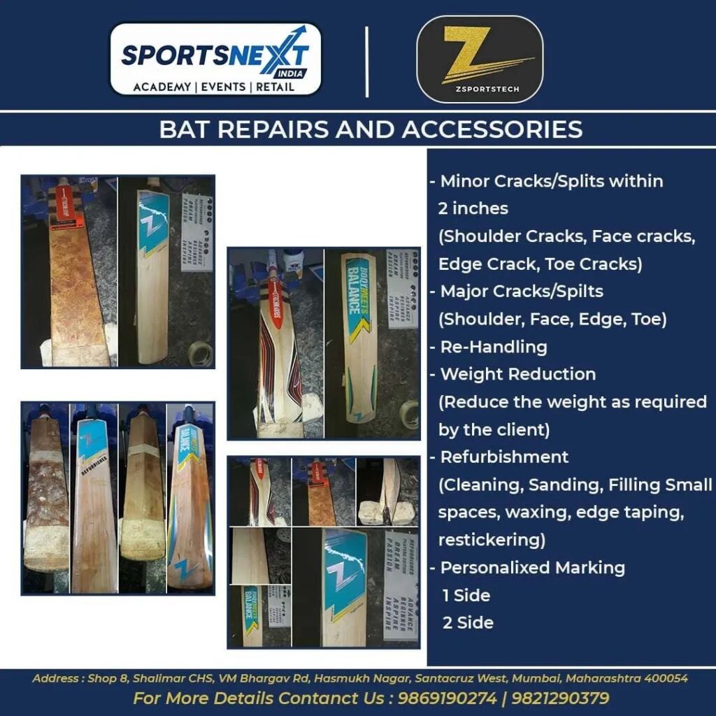 zbat bat repairs in Mumbai