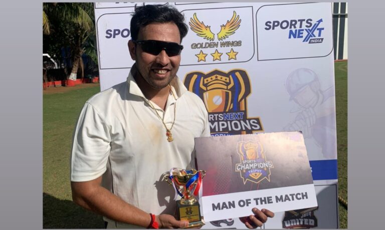 Rahul Rajput Sportsnext Champions Trophy