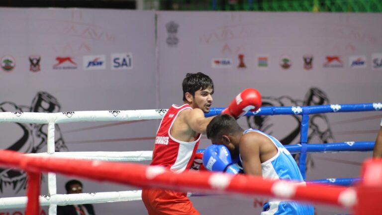 Sachin and Sagar boxing